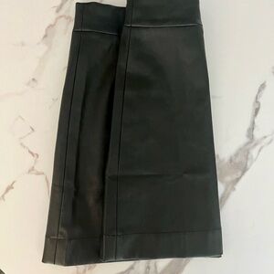 **NEW W/ TAGS** J Crew Faux Leather Skirt